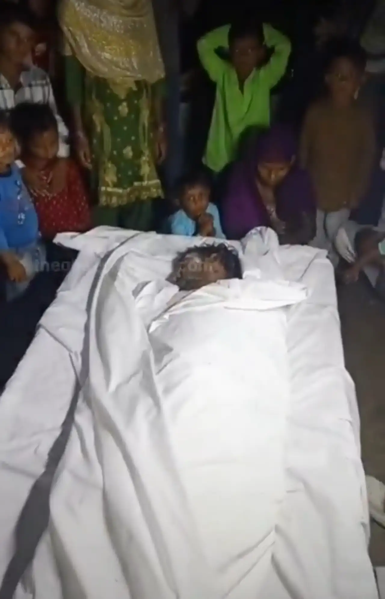 Photo of a 25-year-old Muslim man, Shahzad Ali, was allegedly beaten to death by a mob in Shivrajpur village of Siwan